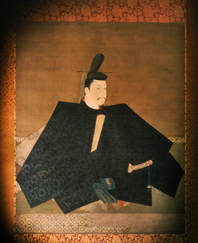 Portrait du Shogun Minamoto Yoritomo dans un temple bouddhiste, 2005 (photo) - Ira Block