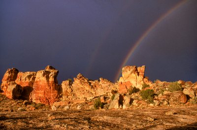 Ancien site Anasazi, Castle Rock, Colorado - Ira Block