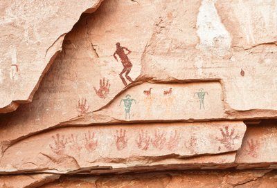 Art rupestre des Anasazi et autres premiers habitants des pueblos des Four Corners - Ira Block