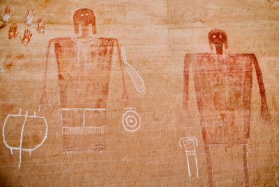 Art rupestre des Anasazi et autres premiers habitants des pueblos des Four Corners - Ira Block