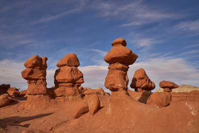 Formations rocheuses dans le parc d