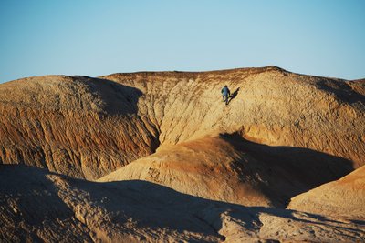 Scènes autour de Wu Cai Wan dans le désert de Gobi, Xinjiang, Chine occidentale, 2007 - Ira Block