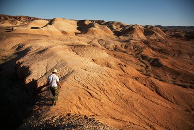 Scènes autour de Wu Cai Wan dans le désert de Gobi, Xinjiang, Chine occidentale, 2007 - Ira Block