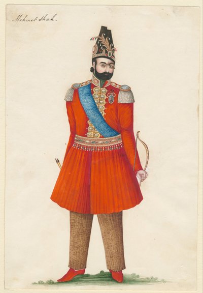 Mohammad Shah Qajar 1808-1848, roi de Perse, 1835 - Iranian Master