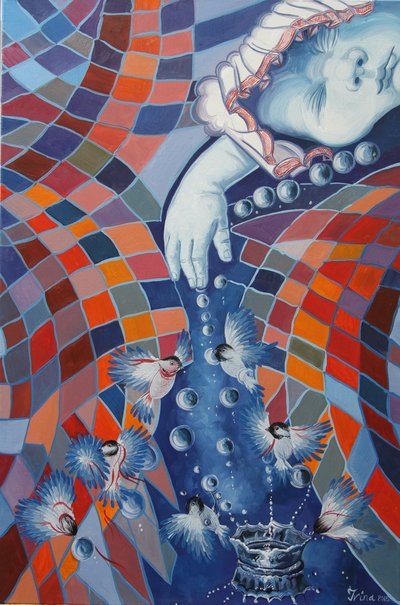 La recréation des gouttes de pluie, 2015 - Irina Corduban