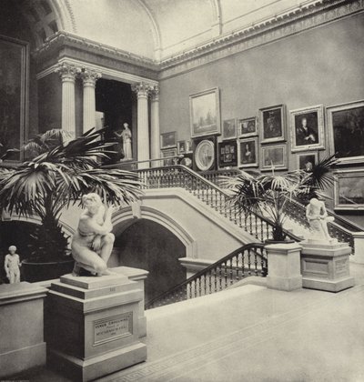 Escalier de la Galerie Nationale, Dublin - Irish Photographer