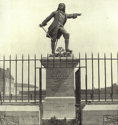 La statue de Sarsfield, Limerick - Irish Photographer