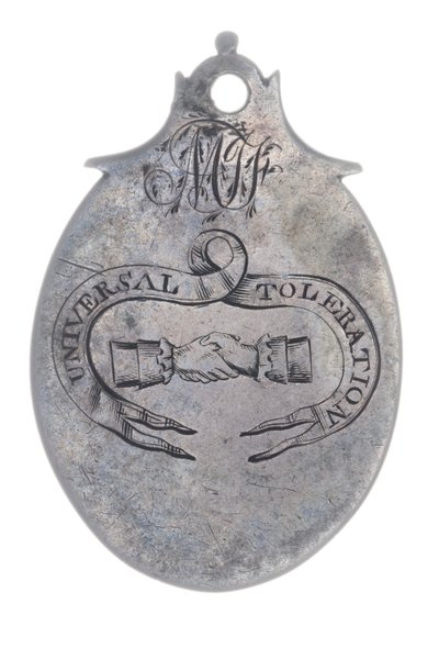 Pass pour le club de Saint-Patrick, vers 1800 - Irish School