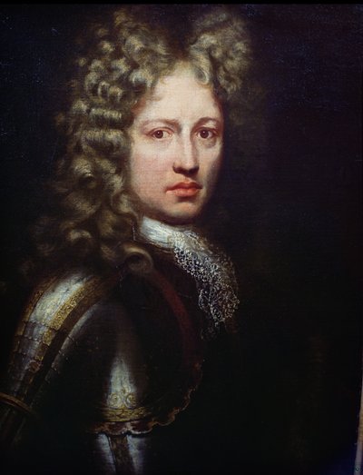 Portrait de Patrick Sarsfield, comte titulaire de Lucan (d.1693) Jacobite irlandais et soldat - Irish School