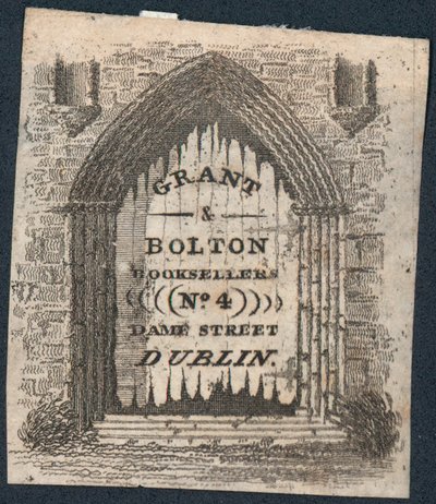 Carte de visite, Grant & Bolton - Irish School