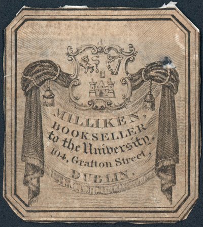 Carte de visite, Milliken - Irish School
