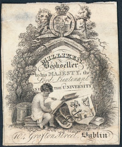 Carte de visite, Milliken - Irish School