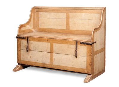Lit-banquette inhabituel pour enfants, fin du 19e siècle - Irish School