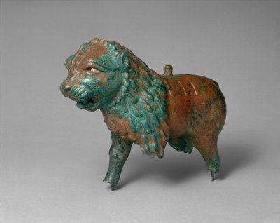 Figure de lion, c. début à milieu du 1er millénaire av. J.-C. (alliage de cuivre) - Iron Age