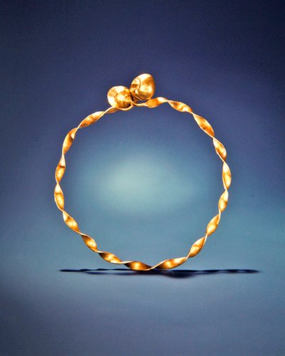 Collier torsadé, Ardnaglug, Comté de Roscommon, Âge du Fer ancien - Iron Age