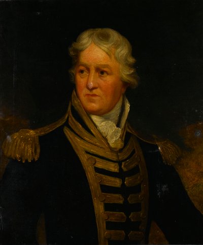 Amiral Charles Middleton, plus tard Lord Barham (1726-1813), début du 19e siècle - Isaac (after) Pocock