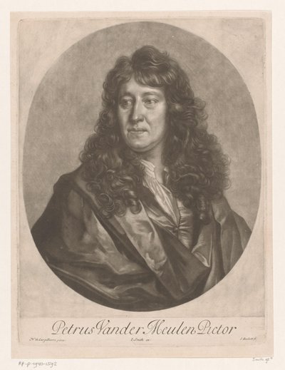 Portrait de Pieter van der Meulen - Isaac Beckett