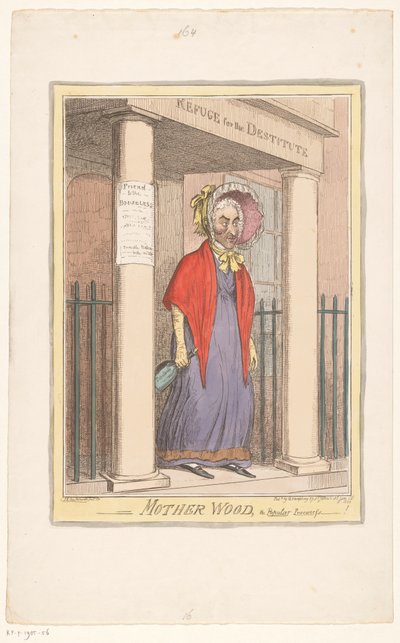 Caricature de Sir Matthew Wood, 1820 - Isaac Cruikshank