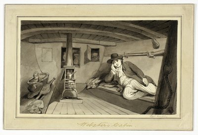 La cabane de Webster - Isaac Cruikshank