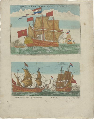 Navire amiral hollandais - Isaac Greve