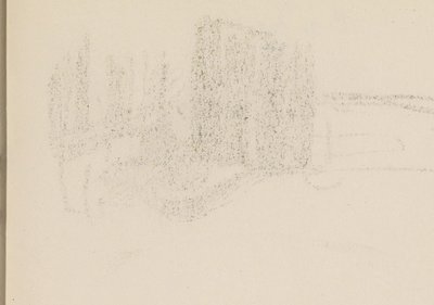 Abklatsch de la dessin au crayon sur la page 20 - Isaac Israels