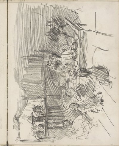Public à un orchestre gamelan - Isaac Israels