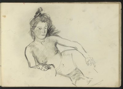 Femme nue allongée - Isaac Israels