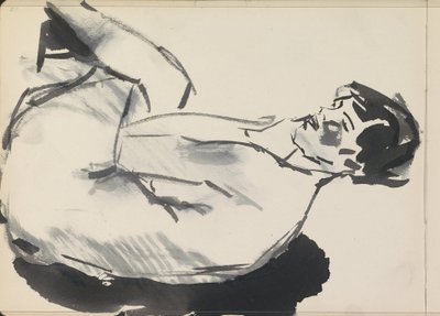 Femme nue assise - Isaac Israels