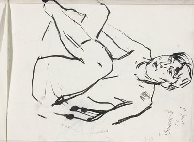 Femme nue assise - Isaac Israels