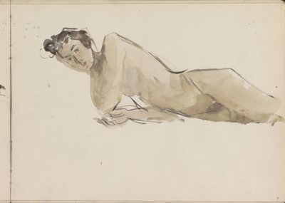 Nu féminin debout - Isaac Israels