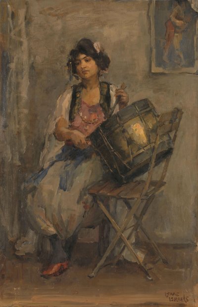 La dame au tambour - Isaac Israels