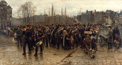 Transport de soldats coloniaux - Isaac Israels
