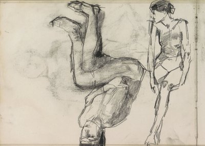 Deux nus féminins assis - Isaac Israels