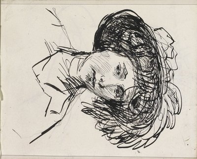 Tête de femme avec chapeau - Isaac Israels