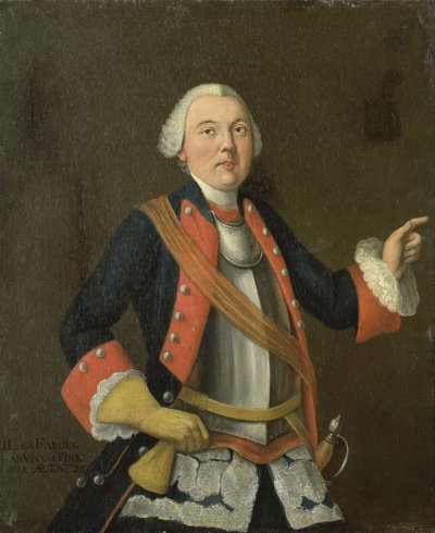 Jan Hendrik van Rijswijk (né en 1717) - Isaac Lodewijk la Fargue van Nieuwland