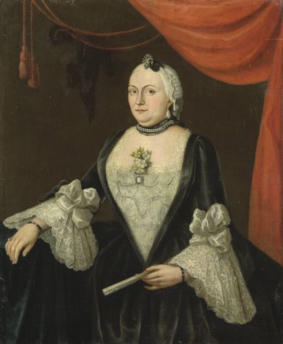 Johanna van Rijswijk (née en 1715), épouse de Jan Hendrik van Rijswijk - Isaac Lodewijk la Fargue van Nieuwland