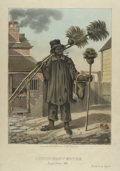 Ramoneur, planche 11 de Sketches of Character..., 1838 - Isaac Mendes Belisario