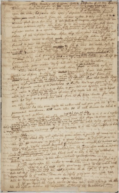 La Chasse au Lion Vert, recto, c.1700 - Isaac Newton