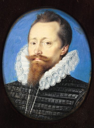 Un gentilhomme, peut-être Edward Cecil, vicomte Wimbledon - Isaac Oliver