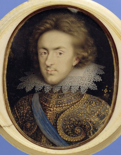 Portrait miniature de Henry (1594-1612) Prince de Galles - Isaac Oliver
