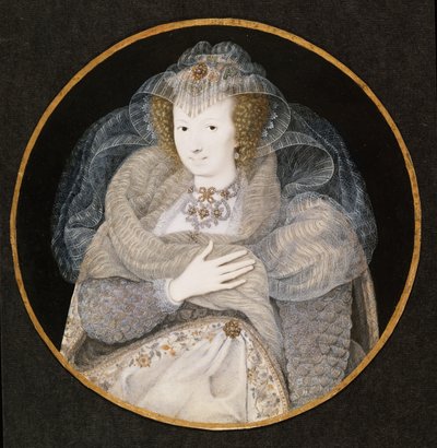 Portrait de Frances, comtesse Howard - Isaac Oliver