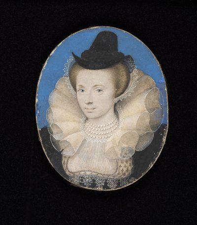Dame inconnue, c.1595-1600 - Isaac Oliver
