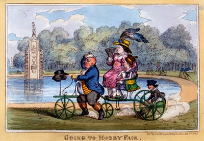 Aller à la foire aux loisirs, 1835 - Isaac Robert Cruikshank