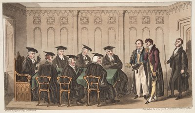Golgotha, ou le lieu des crânes, de The English Spy, pub. 1824 - Isaac Robert Cruikshank