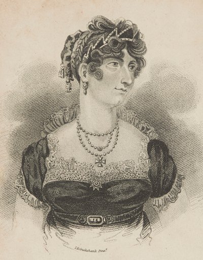 Son Altesse Royale la Princesse de Galles - Isaac Robert Cruikshank