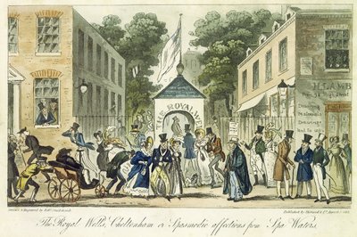 Les puits royaux, Cheltenham, ou affections spasmodiques pour l