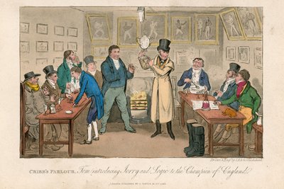 Le Salon de Cribb - Isaac, Robert and George Cruikshank