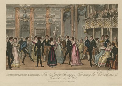La vie la plus haute à Londres - Isaac, Robert and George Cruikshank