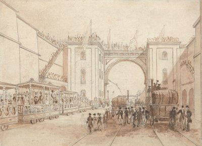 Ouverture du Chemin de Fer de Liverpool et Manchester - Isaac Shaw