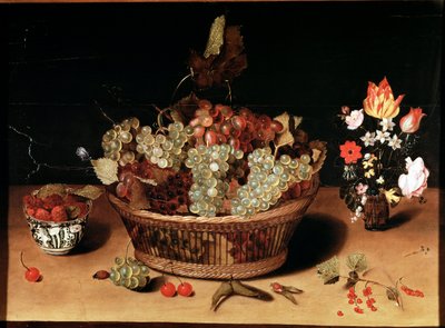 Nature morte avec fleurs et fruits - Isaac Soreau
